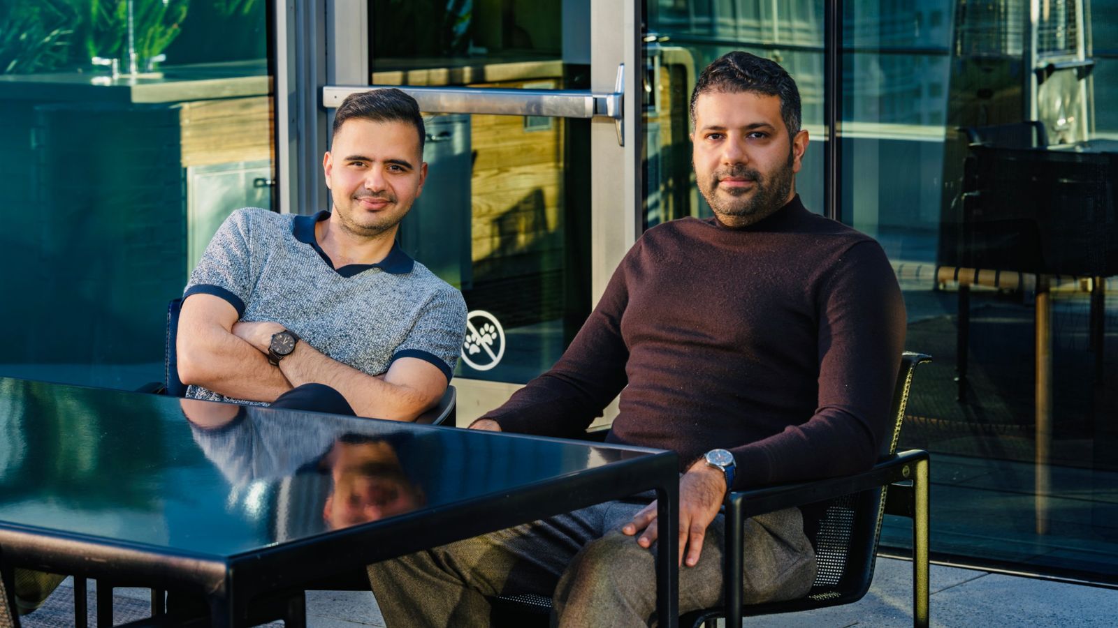 Ardalan Javadi and Farzam Hejazi, hosts of SecondPod